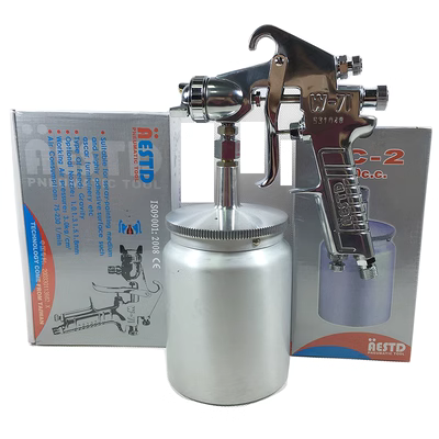 Súng phun sơn Meijia w-71G nồi trên W71S súng phun sơn khí nén áp suất nồi dưới 1.0-1.3-1.5-1.8 cỡ nòng máy phun sơn mini cầm tay máy phun sơn cầm tay loại nào tốt