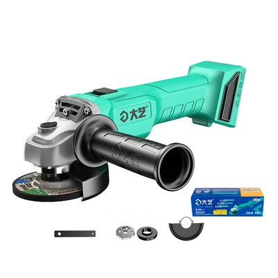 Daqi Brushless Lithium Corner Grinder Tay sạc đa chức năng -Máy đánh bóng được đánh bóng bằng kim loại Cắt tay bằng tay máy mài góc bosch máy mài đai nhám