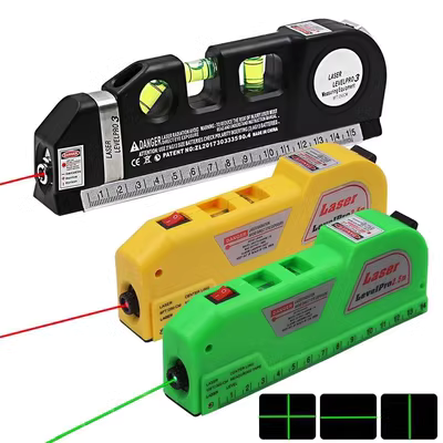 thước level điện tử Điện Tử Màn Hình Hiển Thị Kỹ Thuật Số Laser Thước Đo Giá Treo Tường Hồng Ngoại Dây Beater Thước Dây Có Độ Chính Xác Cao Công Cụ Đo Lường thước thủy điện tử giá rẻ thước thủy nivo điện tử