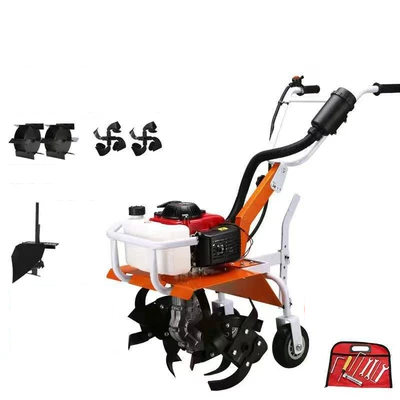 Máy xới đất siêu nhỏ Yamaha đẩy tay nông nghiệp máy xới mương nhỏ dụng cụ tiện đất xăng cày xới đất rời làm đất quay cắt cỏ máy cắt cỏ gx35