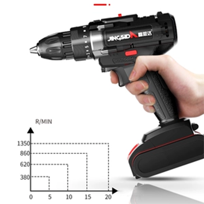 Máy khoan cầm tay tác động 12v pin lithium có thể sạc lại máy khoan điện hộp dụng cụ vặn vít gia dụng đa chức năng súng lục nhỏ điện khoan bê tông bosch