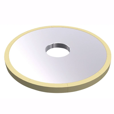 Tùy chỉnh 
            gốm Millite liên kết đá mài kim cương 150mm mài PCD PCBN công cụ tiện tấm sapphire composite bê tông đá mài