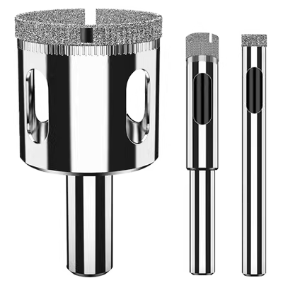 mũi khoan kính cường lực Dụng cụ mở lỗ thủy tinh Mũi khoan 6 mm để khoan gạch thủy tinh bằng đá cẩm thạch Dụng cụ khoan lỗ tròn mũi khoan nhựa mũi khoan gạch men