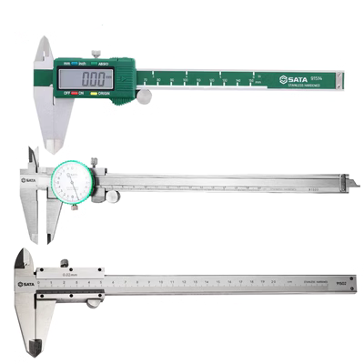 thước cặp 1 10 Shida Vernier Caliper Cơ Khí Chính Xác Cao Màn Hình Hiển Thị Kỹ Thuật Số 0-150/200/300 Mm Hộ Gia Đình Nhỏ Thước Đo Mức Dầu thước kẹp điện tử chính hãng giá thước kẹp mitutoyo 200mm