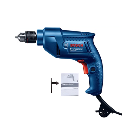 Máy khoan cầm tay tự khóa mới của Bosch Máy khoan vặn vít đa năng GBM345 Dụng cụ khoan súng lục bác sĩ đa chức năng máy bắn vít