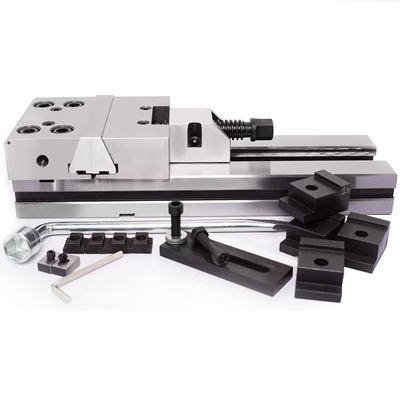 Kìm mũi phẳng kết hợp chính xác Weige Khối di chuyển trung tâm gia công CNC GT Máy phay CNC 6 inch 8 inch mặt bàn vise lô