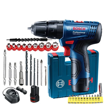 Bosch Bosch Sạc tác động khoan GSB120-LI LITHIUM ELELY MÁY may khoan mini