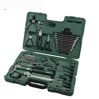 Shida tools SATA58 bộ kết hợp sửa chữa thiết bị cơ khí bộ bánh cóc cờ lê vặn vít tay áo 09516 makita chính hãng