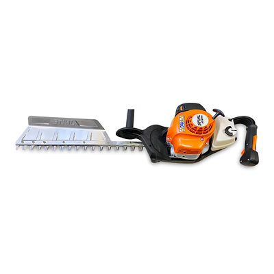 Máy tỉa hàng rào chạy xăng cầm tay Stihl của Đức Máy cắt tỉa cây trà một lưỡi hai lưỡi dày cành cao kéo cắt tỉa sân vườn lưỡi cưa gỗ lắp máy mài máy mài xích cưa