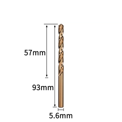 Cobalt -Containing Twist Sprain Head đầu Daquan High -hardness Thép không gỉ Hợp kim cứng bằng kim loại kim loại kim loại kim loại kim cương Đặc biệt quay đầu mũi khoan lỗ tròn gạch