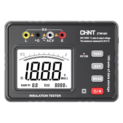 Máy đo điện trở cách điện Chint kỹ thuật số megohmmeter 500v1000 megohmmeter điện tử đo điện trở cách điện