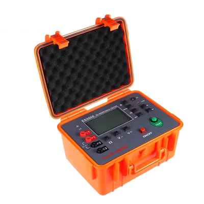 Máy kiểm tra đẳng thế Zhengneng ES3050 DC Máy kiểm tra điện trở đất Micro Ohmmeter Ohmmeter Phát hiện bốn dây