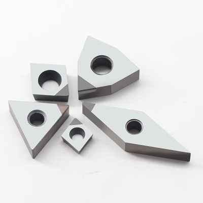 Lưỡi dao siêu cứng CBN boron nitride CNC hạt / kim cương cứng thép cứng gang xe lưỡi dao hoàn thiện cao mũi cắt cnc mũi phay gỗ cnc