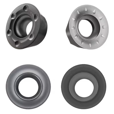 Shanhele R5 lưỡi dao tròn lưỡi R5 CNC lưỡi phay cứng lưỡi 1003 lưỡi cắt thanh cắt