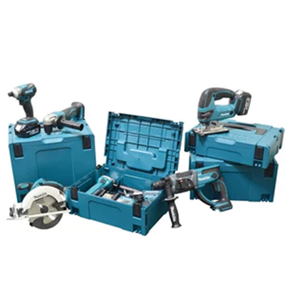 máy bào gỗ Hộp dụng cụ Makita của Nhật Bản xếp chồng lên nhau kết hợp máy khoan điện nhiều lớp di động đa năng xe đẩy thiết bị hộp bảo quản máy bào gỗ makita máy bào makita