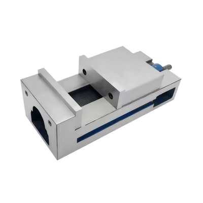 CNC mịn chính xác vise Máy phay 6 inch vise mũi phẳng / trung tâm gia công vise êtô góc phải chính xác 6 mặt