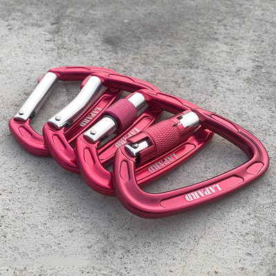 Lept leo núi chịu lực khóa chính tự động carabiner ngoài trời móc nhanh leo núi rơi nhanh sợi khóa khóa an toàn khóa móc đai bảo hộ dây bảo hộ lao động