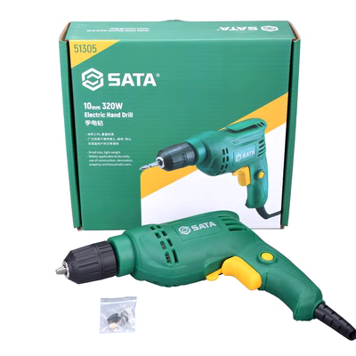 Máy khoan điện cầm tay Shida 220V Máy khoan va đập gia dụng có dây Máy khoan súng lục cắm điện đa chức năng Dụng cụ điện-điện nhỏ may khoan dewalt