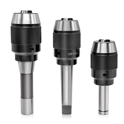 Tích hợp mâm cặp khoan R8 chuôi máy phay APU mâm cặp khoan tự siết CNC BT30BT40 BT50 chuôi công cụ khoan mâm cặp