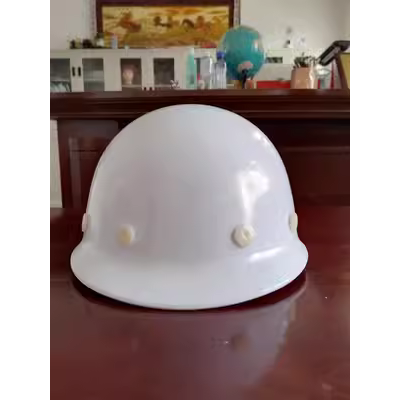Mũ bảo hiểm công trường Mũ bảo hiểm nhựa nội địa Clean nhãn hiệu 014 C dây đeo đơn một nút bấm mũ bảo hộ có kính mũ bảo hộ công trường