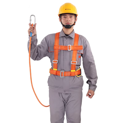Bộ dây an toàn trên cao Gorm Đai an toàn lắp đặt điều hòa không khí Đai an toàn công trình xây dựng Đai an toàn chống rơi dây chắn an toàn dây đai bảo hiểm
