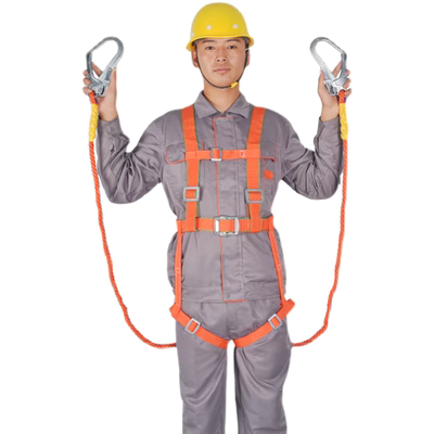 Đai an toàn độ cao năm điểm đai an toàn toàn thân hai lưng công trường xây dựng bộ dây an toàn chống rơi làm việc ngoài trời dây cáp an toàn ban công dây cứu sinh an toàn