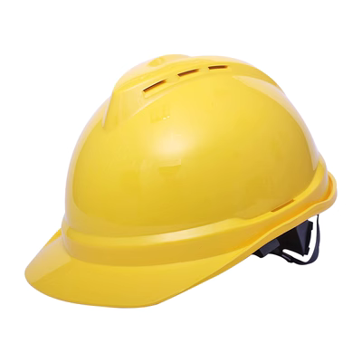 Mũ bảo hiểm công trường mũ bảo hiểm đội xây dựng mũ bảo hiểm thoáng khí hình chữ V mũ bảo hiểm kỹ thuật xây dựng có thể in mũ lãnh đạo công trường xây dựng dây bảo hiểm trèo cây cáp an toàn cầu thang
