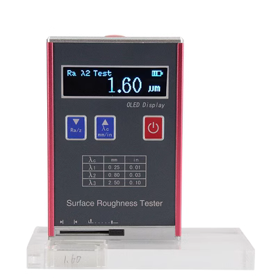 Dụng cụ đo độ nhám bề mặt kim loại cầm tay có độ chính xác cao Dụng cụ kiểm tra độ mịn TR100/110