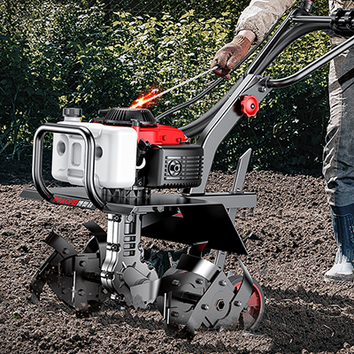 máy cắt cỏ Mini-Máy làm đất quy mô nhỏ nông nghiệp đa chức năng xăng quay máy xới hộ gia đình cuốc làm cỏ đất rời mương cày hiện vật giá máy cắt cỏ honda