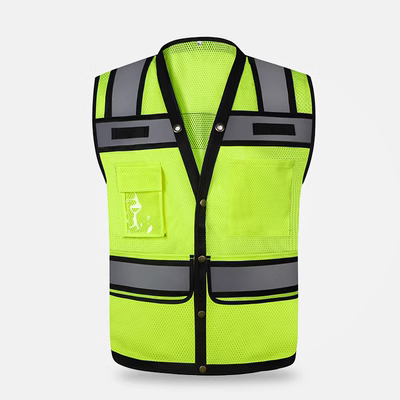 Áo vest phản quang SFVest quần áo an toàn áo lưới phản quang thoáng khí vest dành cho quản lý công trường ao lao dong quần áo chống cháy