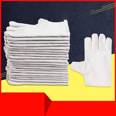 găng tay đa dụng 3m Găng tay vải bố bảo hộ lao động vải dày chống mài mòn 2 lớp máy móc công nghiệp thợ hàn chống trượt công nhân hàn chịu nhiệt độ cao găng tay công nghiệp găng tay công nghiệp