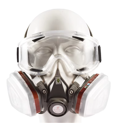 mặt nạ chống khí độc Mặt nạ phòng độc mặt nạ full face phun sơn chuyên dụng mô hình công nghệ Gundam mặt nạ chống khí độc lá chắn bụi mat na han mặt nạ phun thuốc trừ sâu