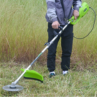 Máy cắt cỏ dùng pin lithium không chổi than 48V, máy xén hàng rào kết nối bằng pin, dụng cụ làm cỏ chạy bằng điện trên xe, máy cắt và tỉa chổi nông nghiệp cat cỏ