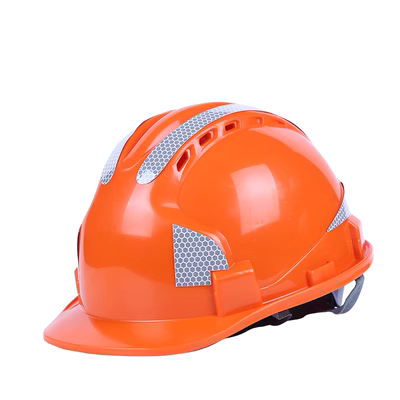 Ba sườn phản quang mũ nam công trường xây dựng tiêu chuẩn quốc gia sản xuất an toàn tiên tiến mũ xây dựng đội mũ bảo hiểm lãnh đạo tùy chỉnh in ấn mũ công nhân nón công nhân
