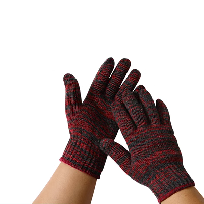 Găng tay ni-lông bảo hộ lao động bảo hiểm lao động chống mài mòn làm việc bông nguyên chất sợi bông dày sợi bông lao động lao động công trường công trường làm việc găng tay đa dụng 3m găng tay bảo hộ phủ cao su