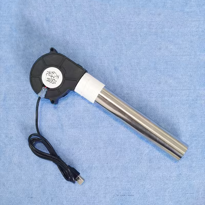 BBQ Máy Thổi USB Mini Máy Thổi Có Thể Điều Chỉnh Tốc Độ Gỗ Bếp Ngoài Trời Lửa Khởi Động Máy Sấy Tóc Bằng Tay Di Động máy thổi hơi nóng