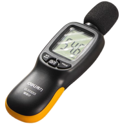 máy đo độ ồn Deli Máy Đo Tiếng Ồn Trọng Số Phát Hiện Decibel Máy Đo Tiếng Ồn Máy Đo Gió Nhà Máy Đo Độ Sáng DL333201 thiết bị đo tiếng ồn cầm tay cách đo tiếng ồn