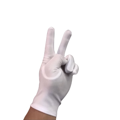 găng tay bảo hộ phủ cao su Găng tay thun co giãn cao dành cho nam và nữ màu trắng dành cho nghi lễ và găng tay bảo vệ chống nắng bằng nylon mỏng hiệu suất bao tay lao dong găng tay cách nhiệt