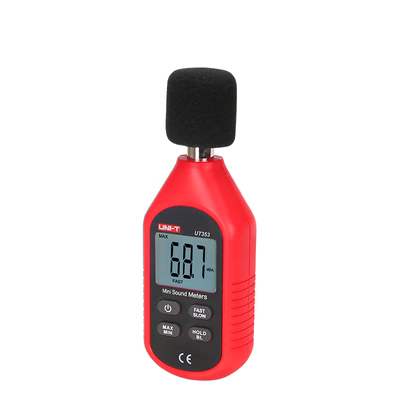 Ulide máy đo tiếng ồn phát hiện decibel mét máy đo tiếng ồn âm thanh nhạc cụ phát hiện hộ gia đình dụng cụ đo lường máy đo mức âm thanh thiết bị kiểm tra độ ồn