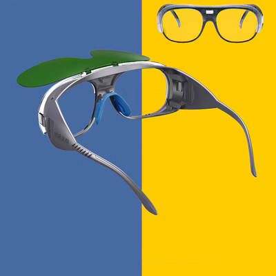 Kính hàn thợ hàn bảo vệ mắt kính mát trong suốt hồ quang argon hàn thứ cấp đặc biệt chống chói kính bảo vệ mắt mặt nạ kính bảo hộ