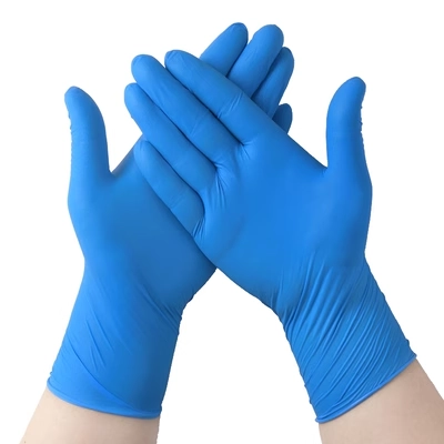 Găng tay y tế dùng một lần cao su nitrile cao su cao su y tế phẫu thuật đặc biệt găng tay kiểm tra không vô trùng găng tay chịu nhiệt 500 độ găng tay hàn chịu nhiệt