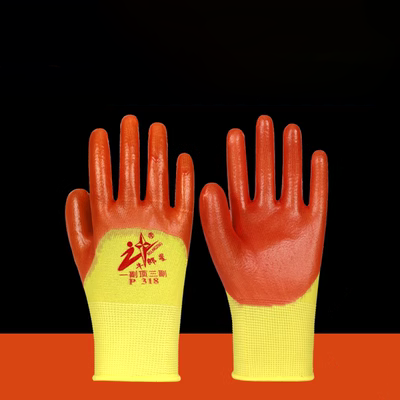 găng tay hàn chịu nhiệt Găng tay bảo hiểm lao động Altair bền bỉ chống trơn trượt chống mài mòn nhúng cao su lao động công trường PVC318 chống nước và chống dầu găng tay lao động găng tay sợi