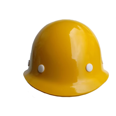 Mũ bảo hiểm an toàn tại công trường xây dựng Mũ bảo hiểm bằng sợi thủy tinh thương hiệu Jingjie loại 024 B có khóa Palăng bằng một ngón tay mũ bảo hộ có kính nón bảo hộ 3m