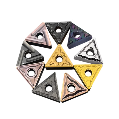Zhuzhou Diamond CNC Blade TNMG160404 HỎI HỒI BẢNG vòng tròn 160408 Hiệp sĩ hình tam giác dao khắc gỗ cnc