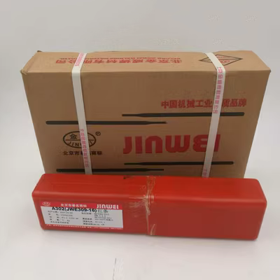 Bắc Kinh Jinwei E309NB-16 Điện cực thép không gỉ E309NB-16 Hộp thép không gỉ 3.2mm dây hàn lõi thuốc