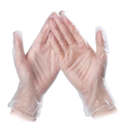 Găng tay PVC dùng một lần 100 miếng bảo vệ cao su da cao su làm đẹp khử trùng nhà bếp bằng nhựa dầu rửa chén và nước găng tay công nghiệp