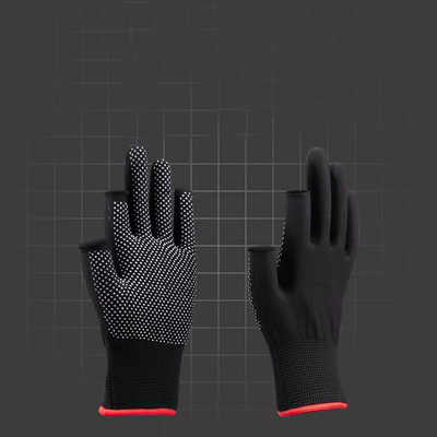 Găng tay nylon dùng cho công việc, chống mài mòn, chống trượt, bảo hộ lao động, chuyển phát nhanh đặc biệt cho hoạt động phân loại và đóng gói găng tay chịu nhiệt 500 độ găng tay sơn