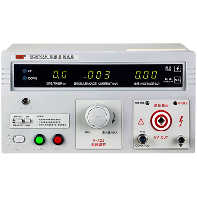 Máy kiểm tra điện áp chịu được Merrick RK2670AM máy điện áp cao AC và DC 5000V quy định an toàn Kiểm tra chứng nhận kiểm tra nhà máy 3C