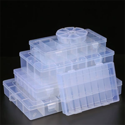 Hộp linh kiện bằng nhựa trong suốt Hộp lưu trữ nhiều ngăn có nắp Hộp công cụ phân loại vít nhỏ Hộp linh kiện điện tử có thể tháo rời