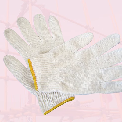 20 đôi găng tay gạc cotton polyester, găng tay bảo hộ lao động chống mài mòn, chống trượt khi làm việc tại công trường, găng tay dây chuyền lao động dày bán buôn găng tay cách nhiệt găng tay công nghiệp